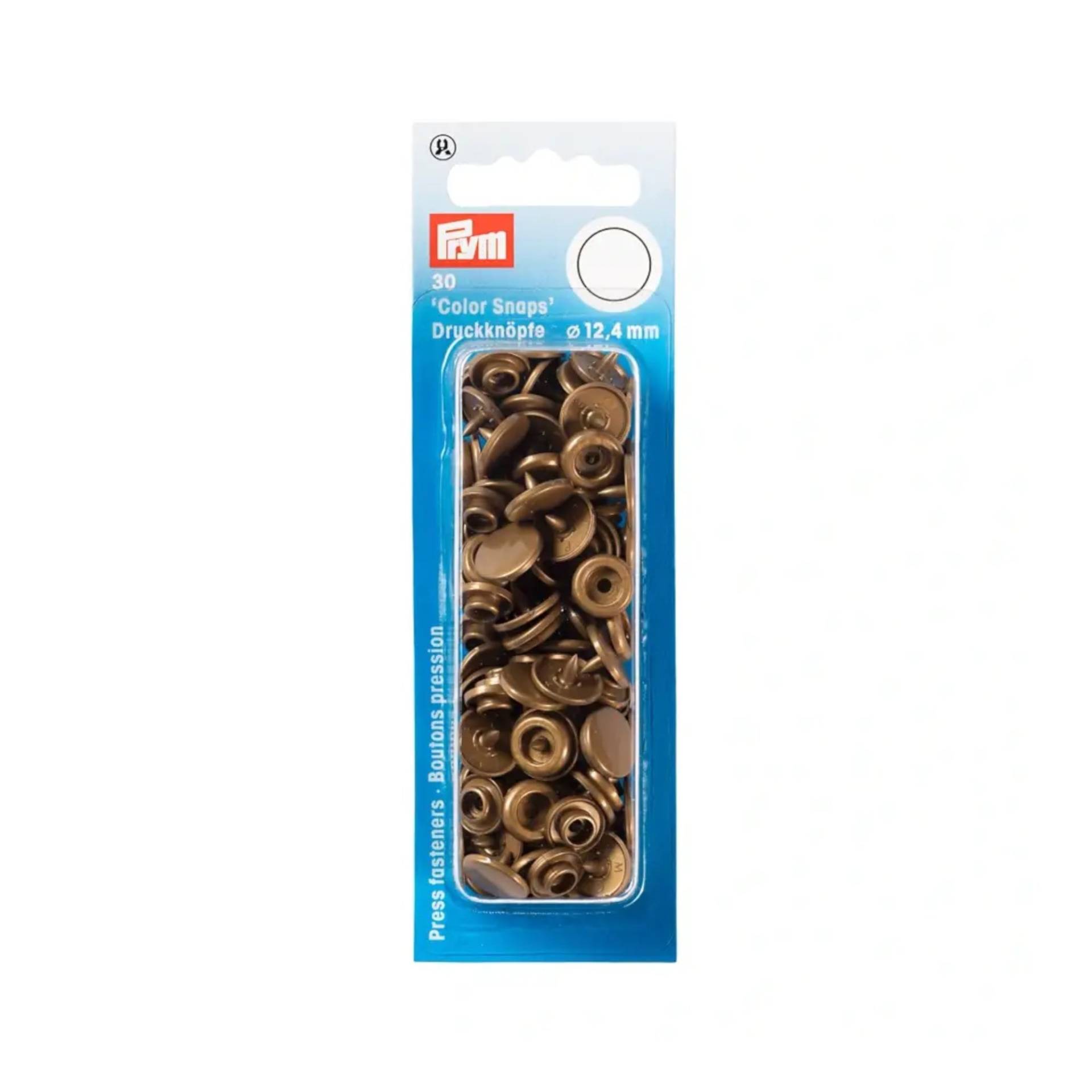 Prym Druckknöpfe Color Snaps rund 12,4 mm, gold Prym Druckknöpfe Color Snaps rund 12,4 mm, gold von Stoffe Hemmers