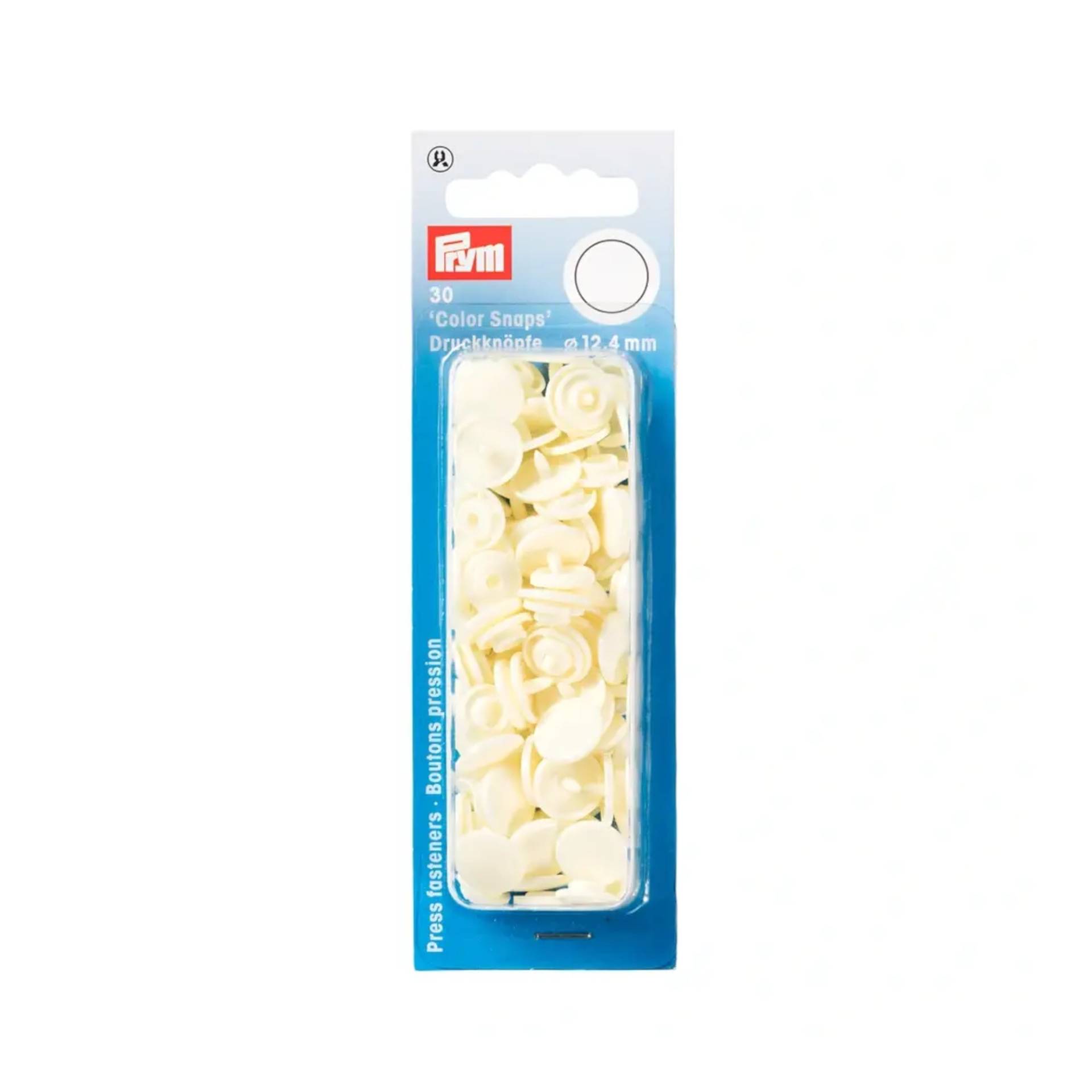 Prym Druckknöpfe Color Snaps rund 12,4 mm, perle Prym Druckknöpfe Color Snaps rund 12,4 mm, perle von Stoffe Hemmers