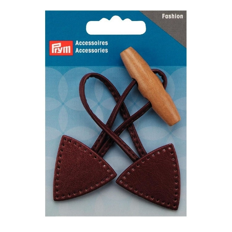 Prym Knebelverschluss 15 x 5 cm braun von Stoffe Hemmers
