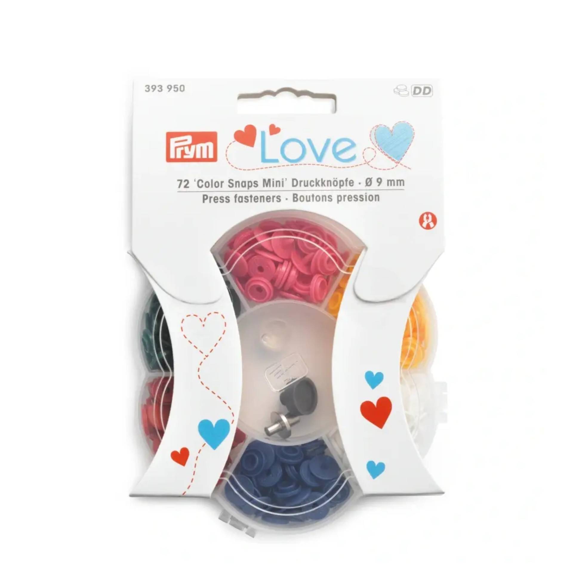 Prym Love Druckknöpfe Color Snaps Mini 9 mm von Stoffe Hemmers