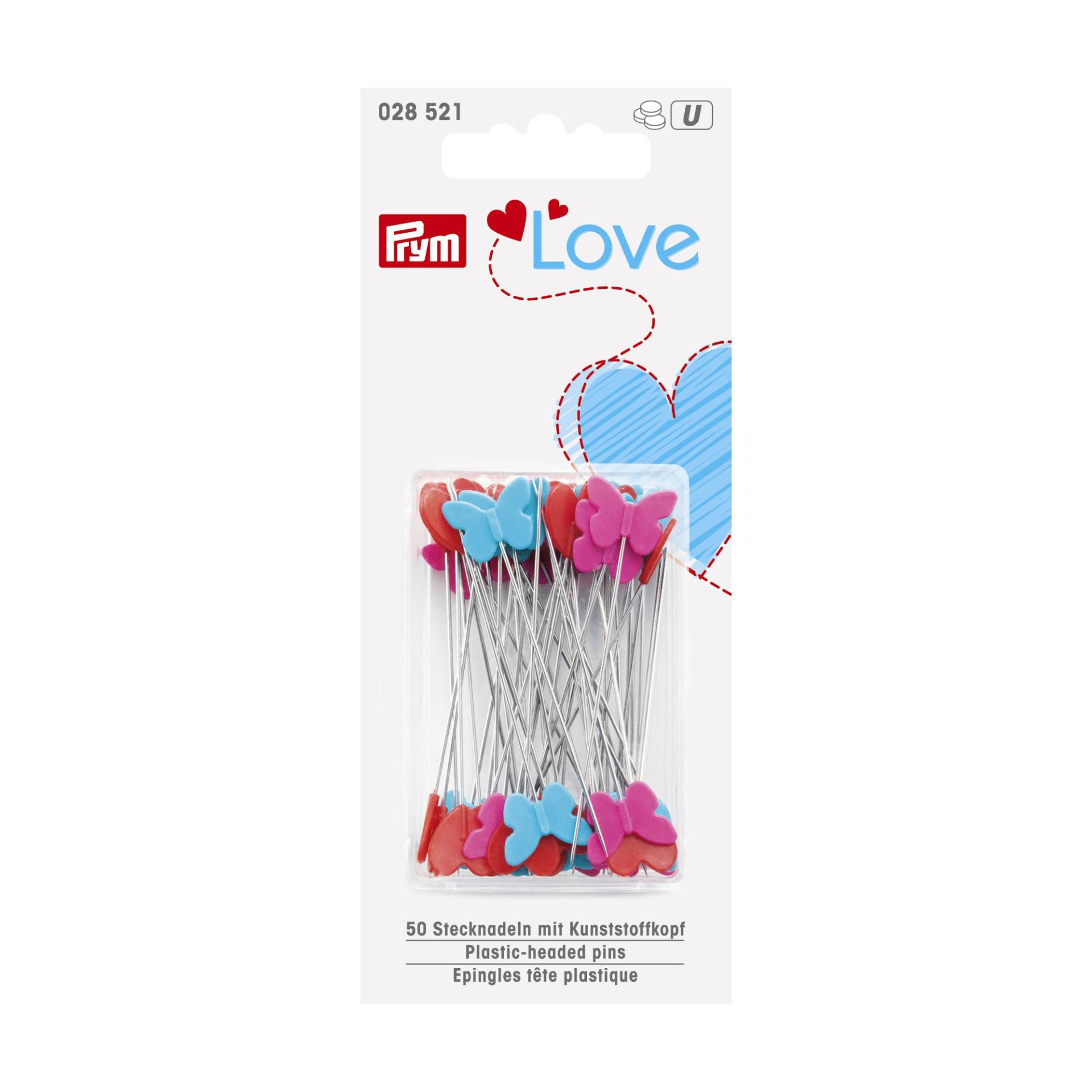 Prym Love Stecknadeln 50 Stck. Prym Love Stecknadeln 50 Stck. von Stoffe Hemmers