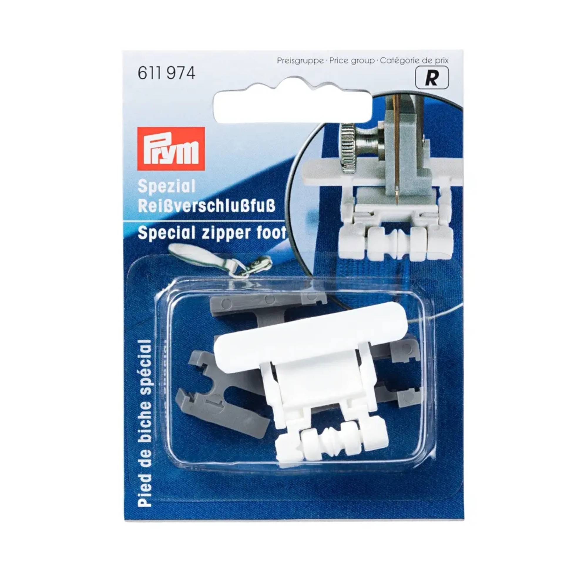 Prym Spezial Reißverschlussfuß von Stoffe Hemmers