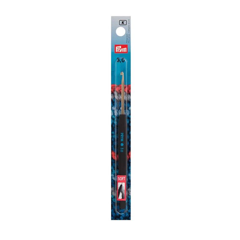 Prym Wollhäkelnadel Soft Griff 3,0 mm von Stoffe Hemmers