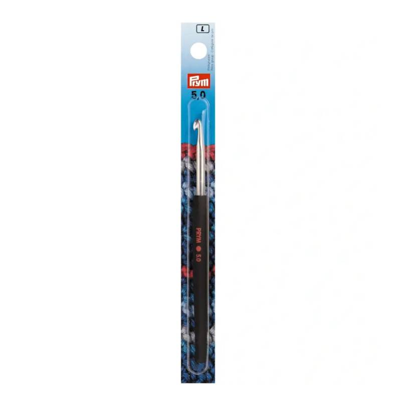 Prym Wollhäkelnadel Soft Griff 5,0 mm von Stoffe Hemmers