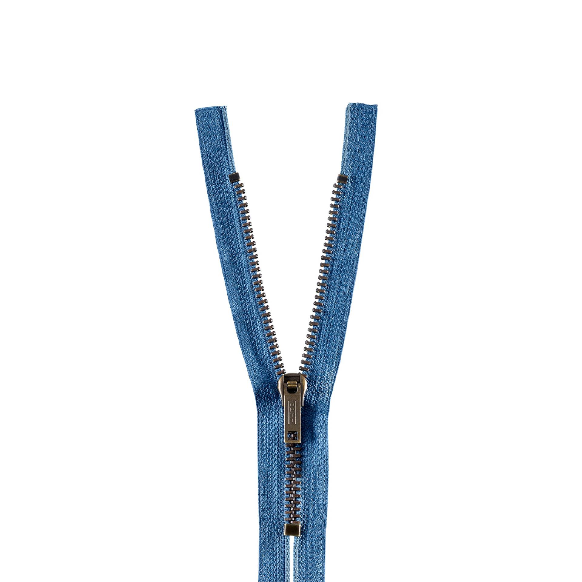 Reißverschluss 8710, jeansblau von Stoffe Hemmers
