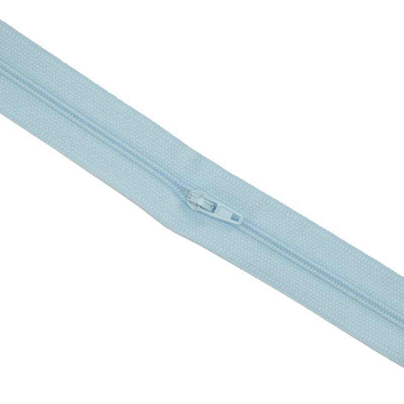 Reißverschluss Meterware hellblau von Stoffe Hemmers