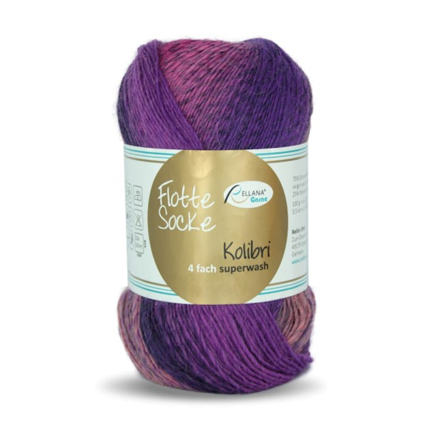 Rellana Flotte Socke 4-fach Kolibri, 6207 von Stoffe Hemmers