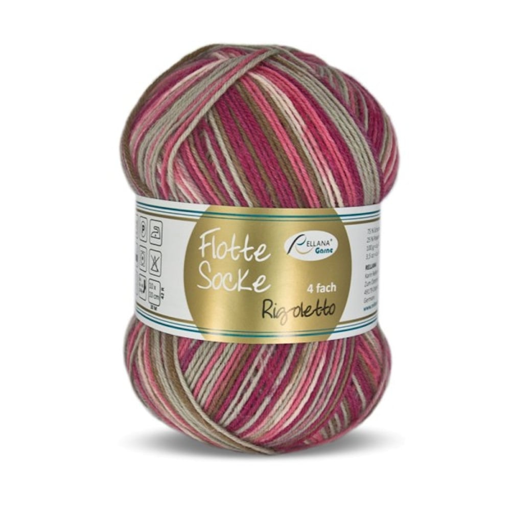 Rellana Flotte Socke 4-fach Rigoletto,1135 Rellana Flotte Socke 4-fach Rigoletto,1135 von Stoffe Hemmers