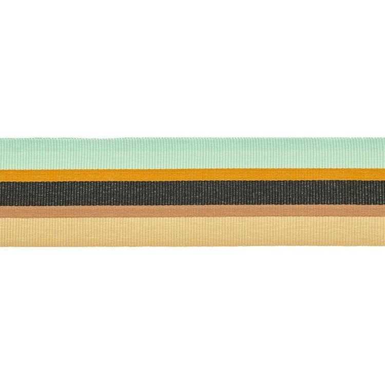 Ripsband Retrostreifen mint 35 mm von Stoffe Hemmers