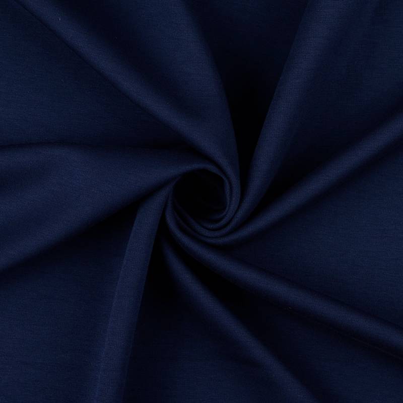 Romanit Jersey Paula, dunkelblau Romanit Jersey Paula, dunkelblau von Stoffe Hemmers