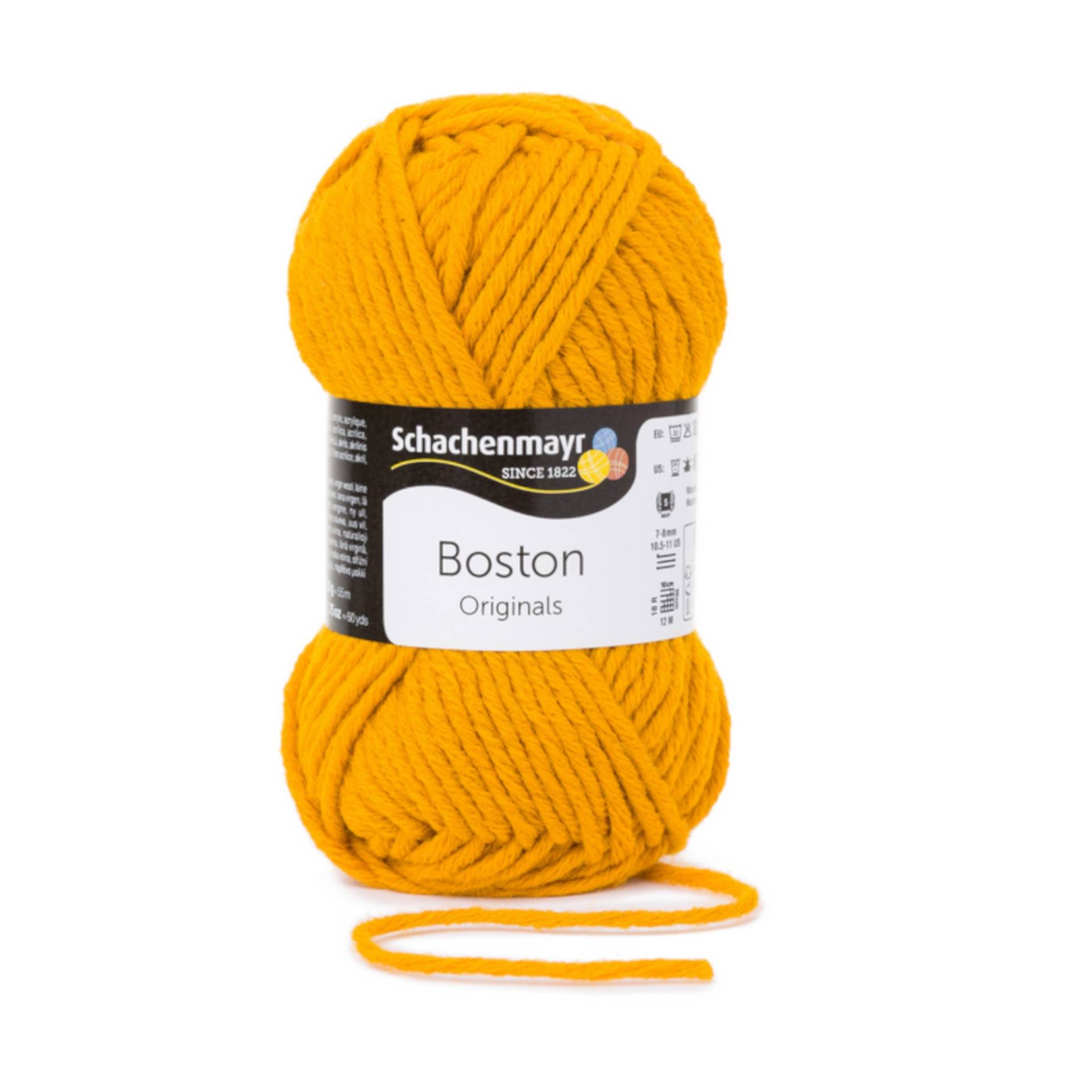 Schachenmayr Wolle Boston 50 g gelb von Stoffe Hemmers