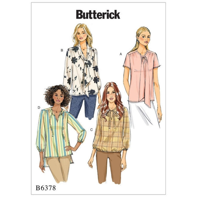 Schnittmuster Butterick 6378 Damenoberteil von Stoffe Hemmers