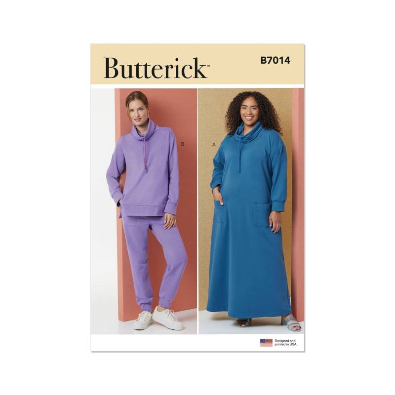 Schnittmuster Butterick Damen Kombination 7014 Gr. 1XL-5XL von Stoffe Hemmers