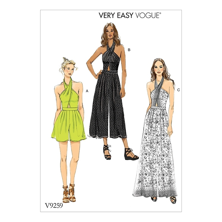 Schnittmuster Vogue 9259 Kleid von Stoffe Hemmers