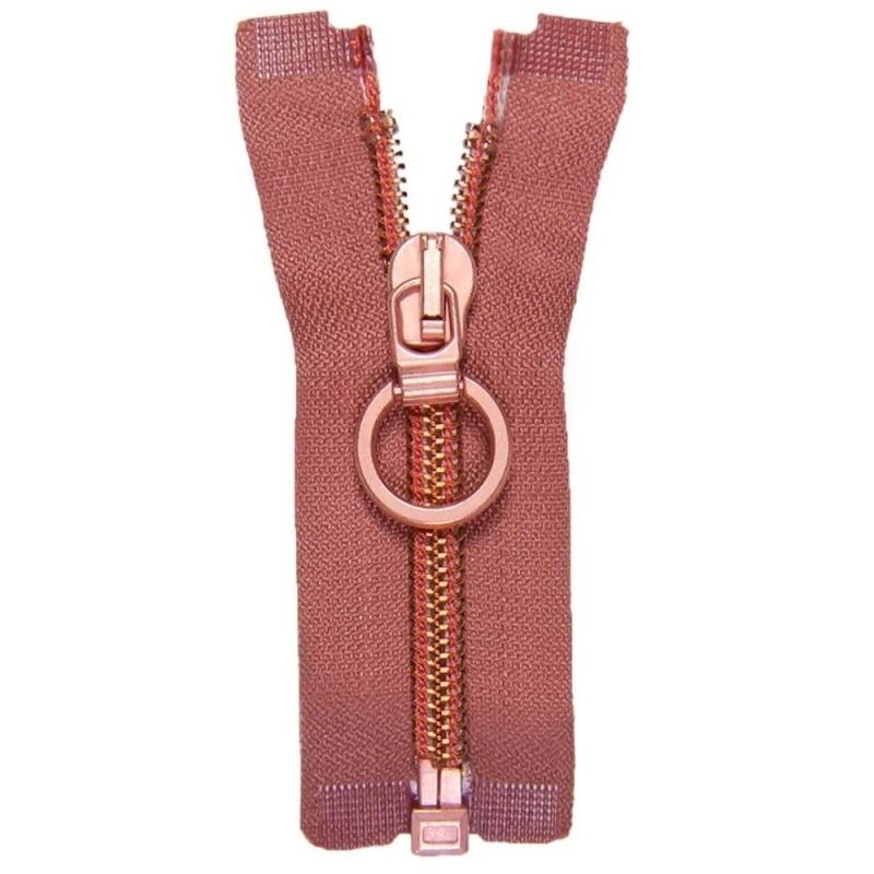 Spiral Reißverschluss 20 cm kupfer von Stoffe Hemmers