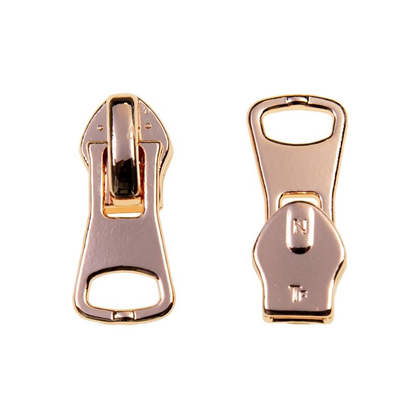 Spiralreißverschluss Schieber, kupfer Spiralreißverschluss Schieber, kupfer von Stoffe Hemmers