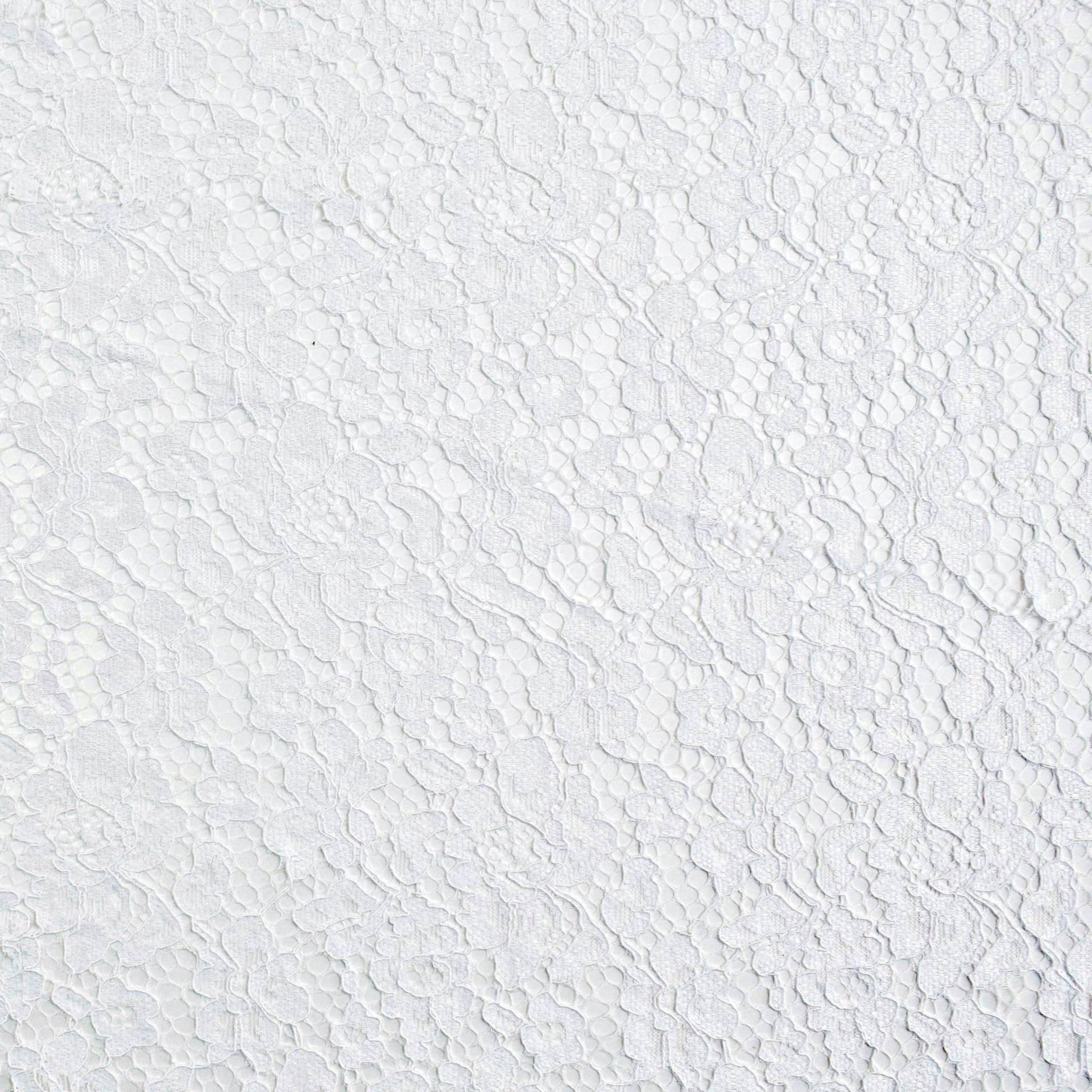 Spitzenstoff Blüten, weiß Spitzenstoff Blüten, weiß von Stoffe Hemmers