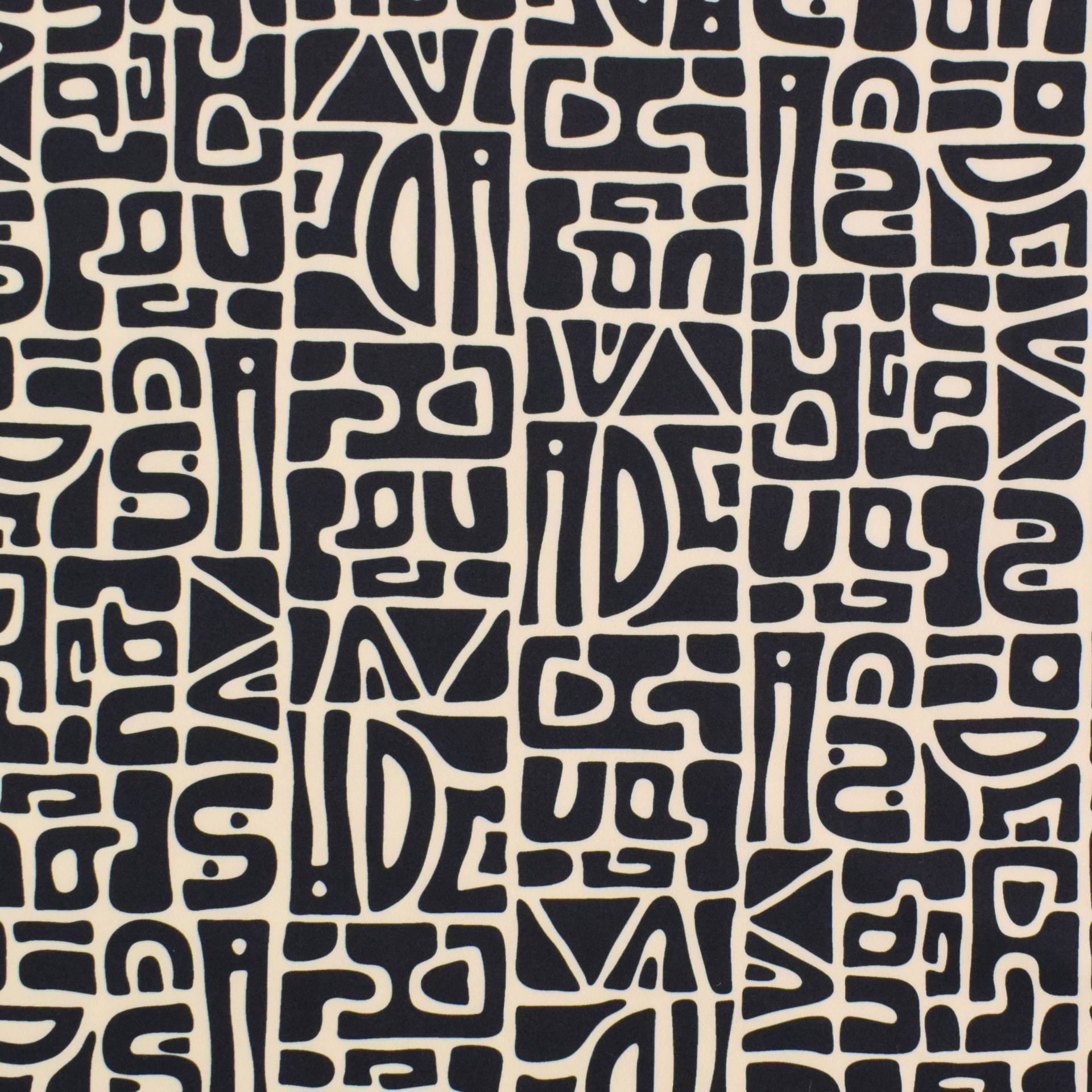 Sportjersey Abstract Inca, vanille Sportjersey Abstract Inca, vanille von Stoffe Hemmers