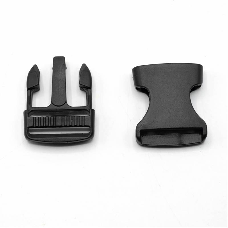 Steckschnalle 25 mm, schwarz Steckschnalle 25 mm, schwarz von Stoffe Hemmers