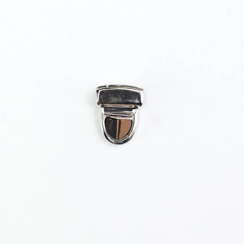 Steckverschluss 23 mm, silber von Stoffe Hemmers
