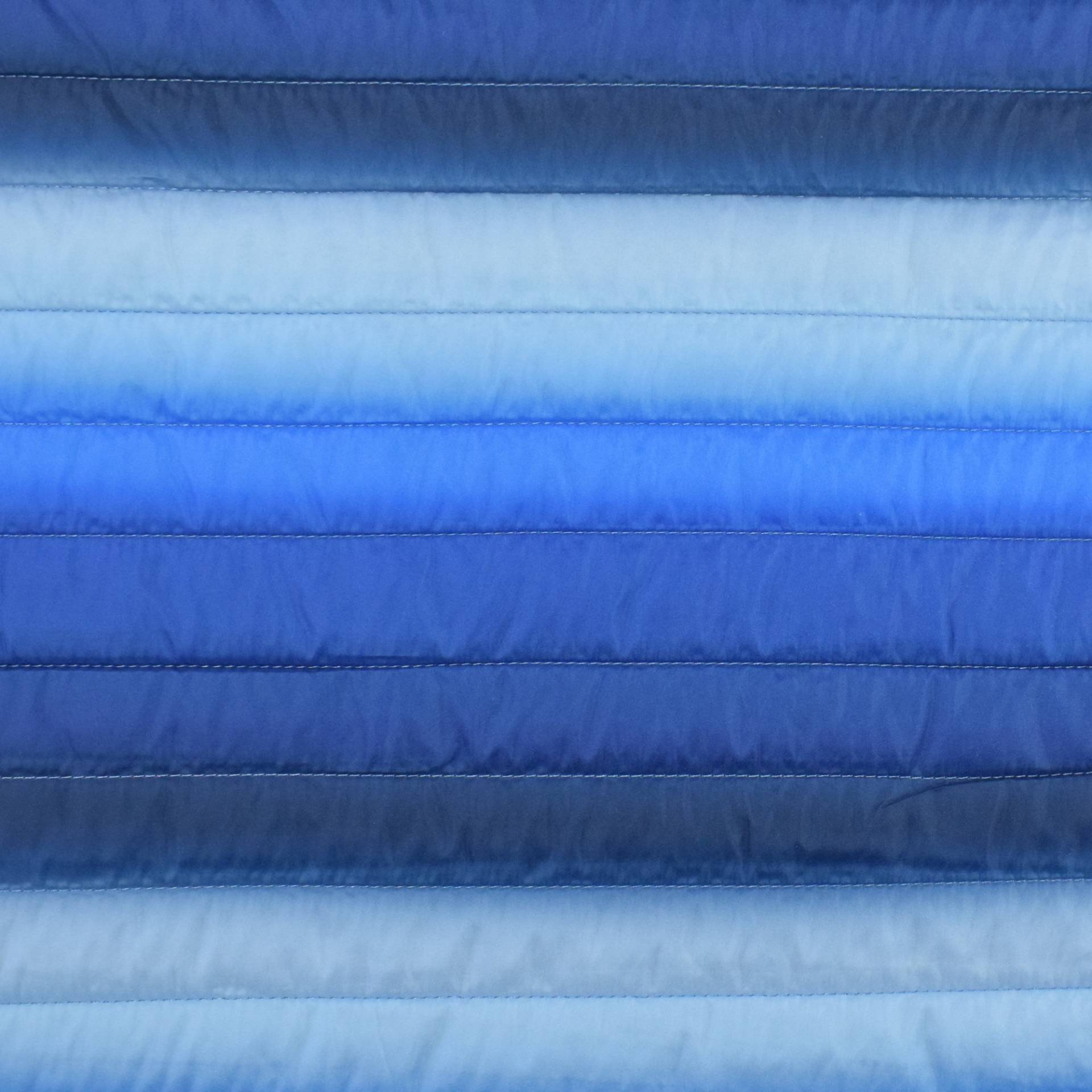 Stepper Farbverlauf, blau von Stoffe Hemmers