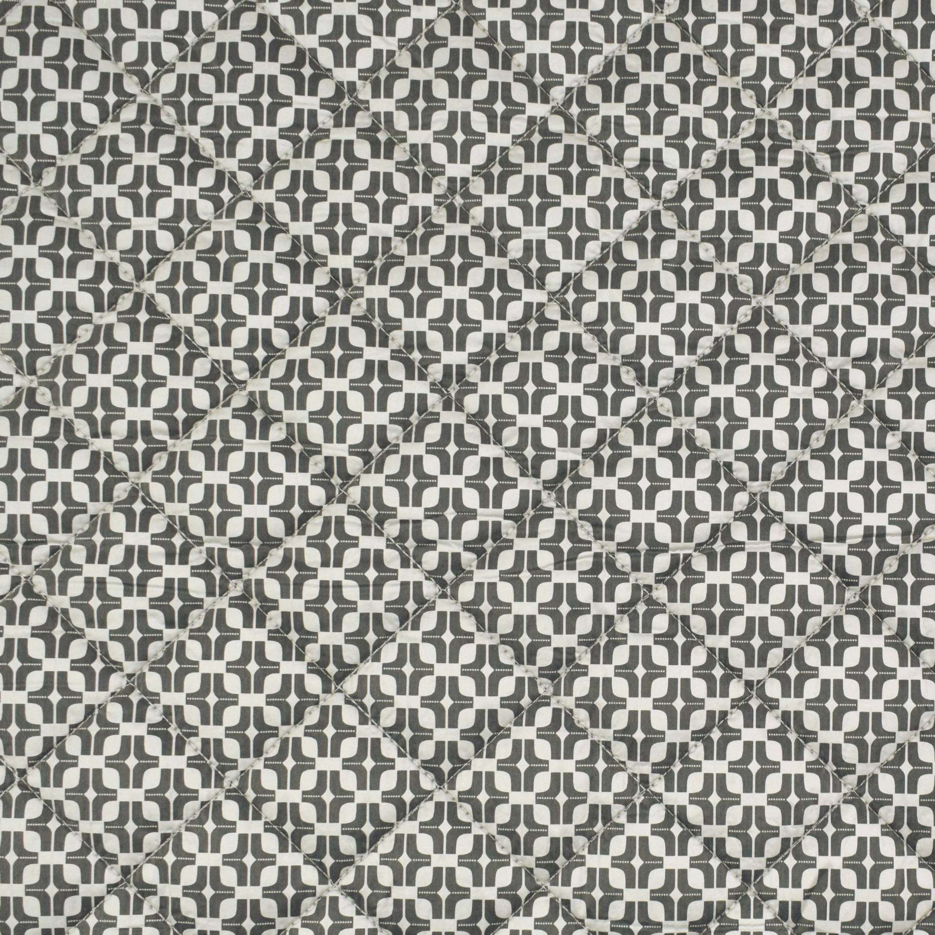 Steppstoff Retro Design, vanille Steppstoff Retro Design, vanille von Stoffe Hemmers
