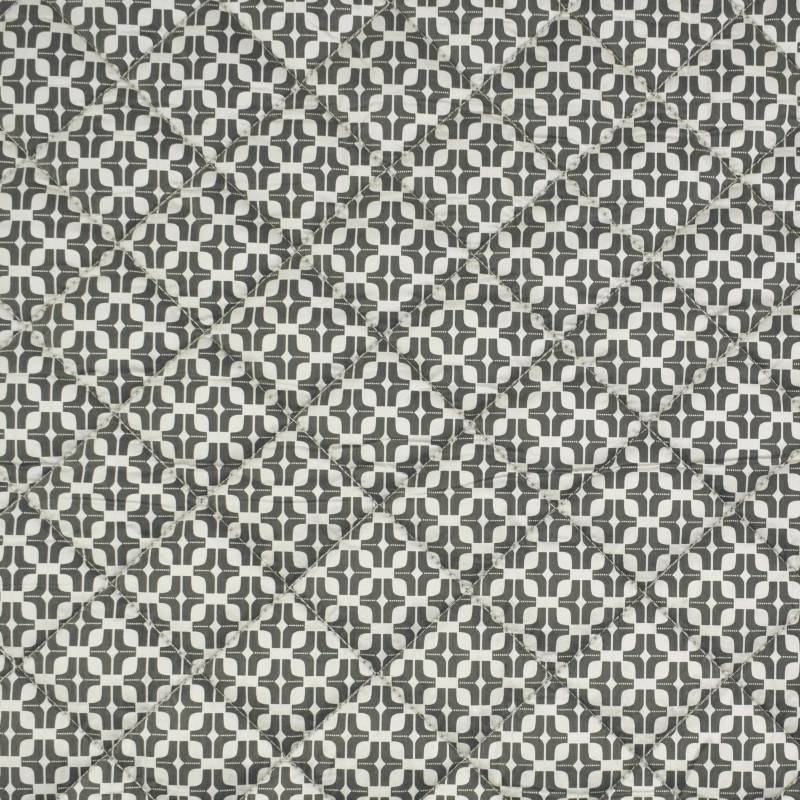 Steppstoff Retro Design, vanille Steppstoff Retro Design, vanille von Stoffe Hemmers