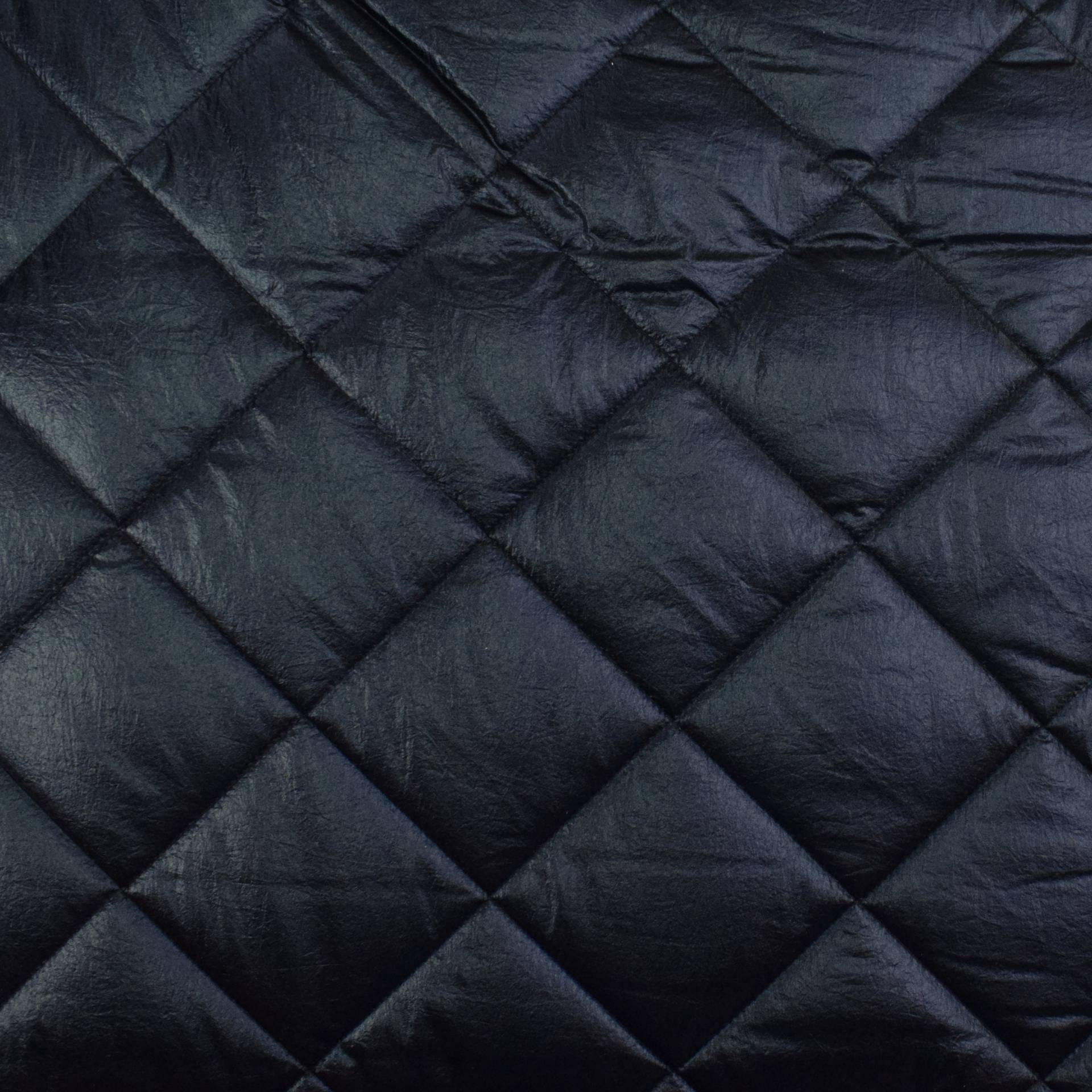 Steppstoff Shiny Diamonds, schwarz Steppstoff Shiny Diamonds, schwarz von Stoffe Hemmers