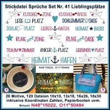 Stickdatei Rock Queen Sprüche 41 Lieblingsplätze von Stoffe Hemmers