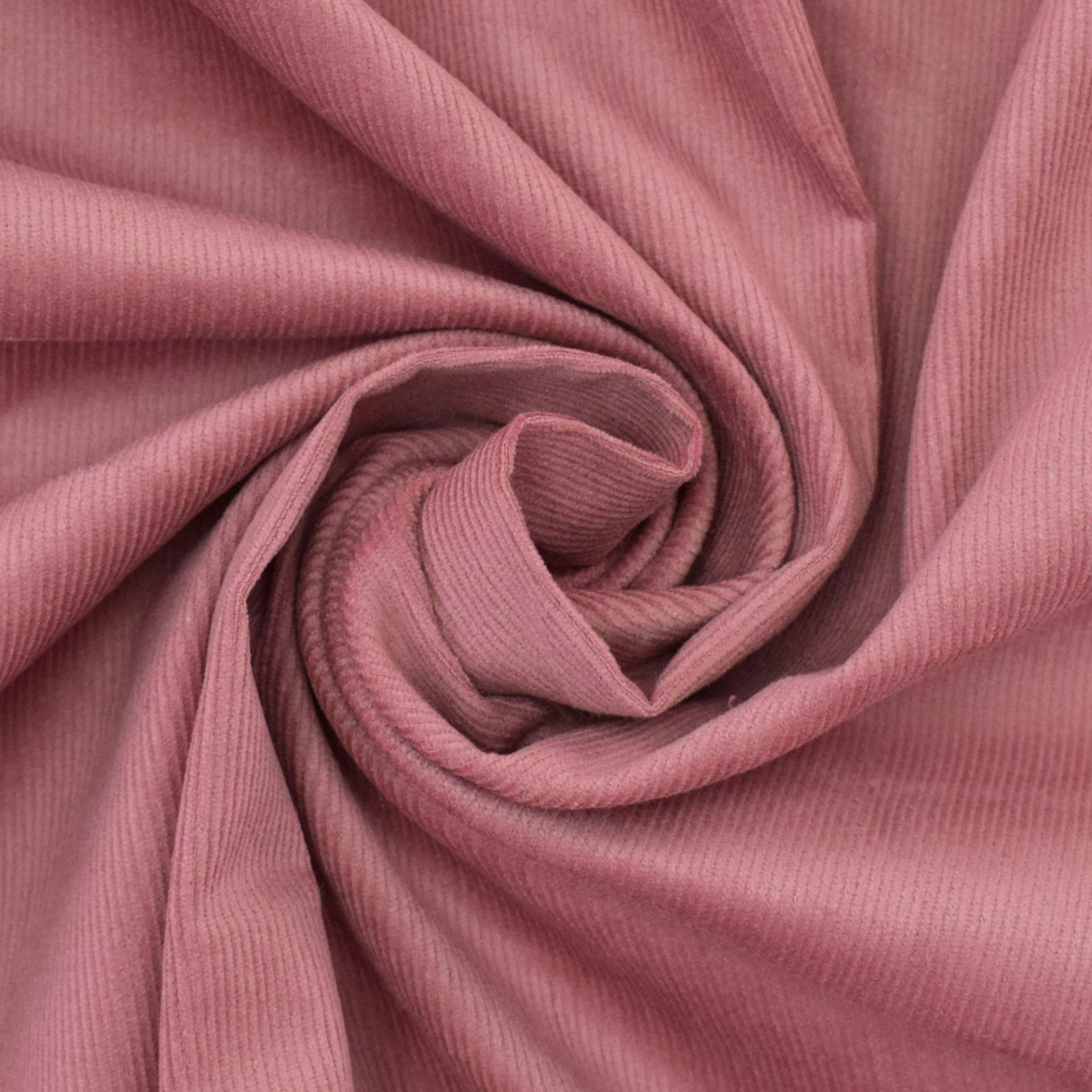 Stretch Feincord altrosa Stretch Feincord altrosa von Stoffe Hemmers