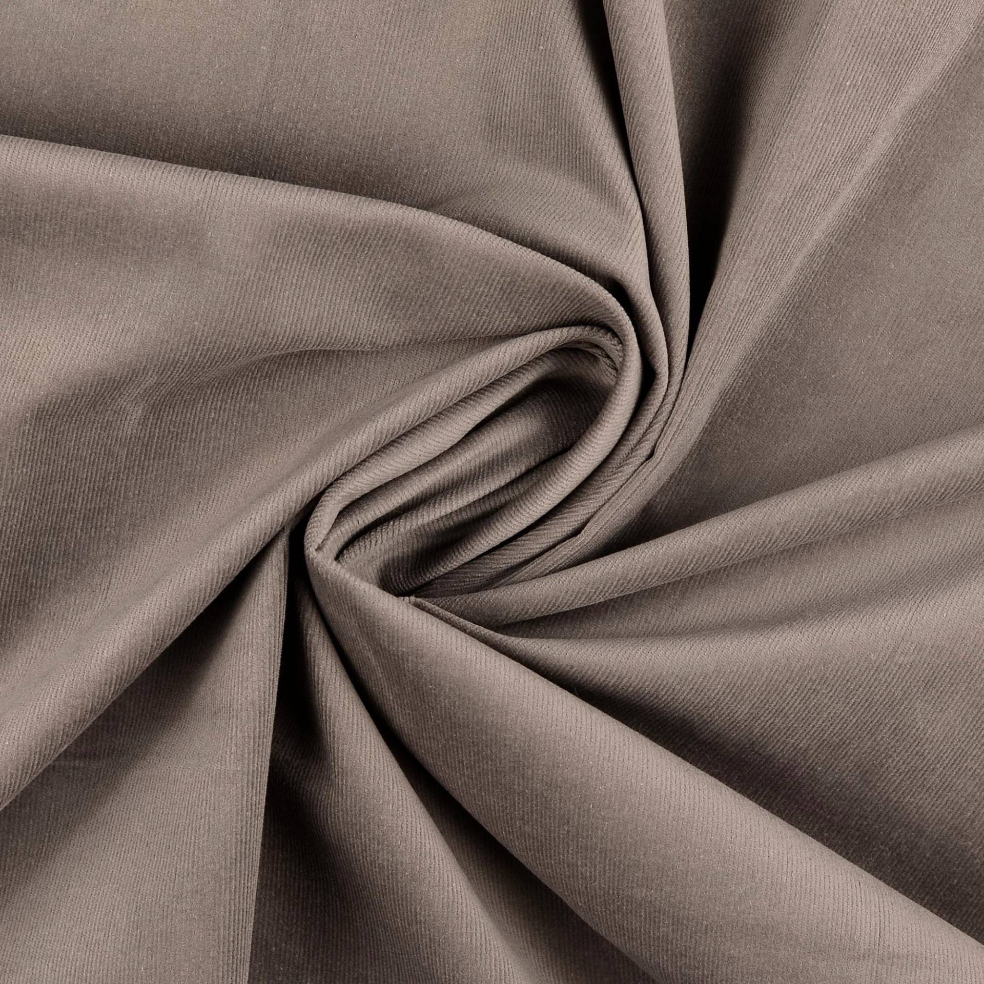 Stretch Feincord grau Stretch Feincord grau von Stoffe Hemmers