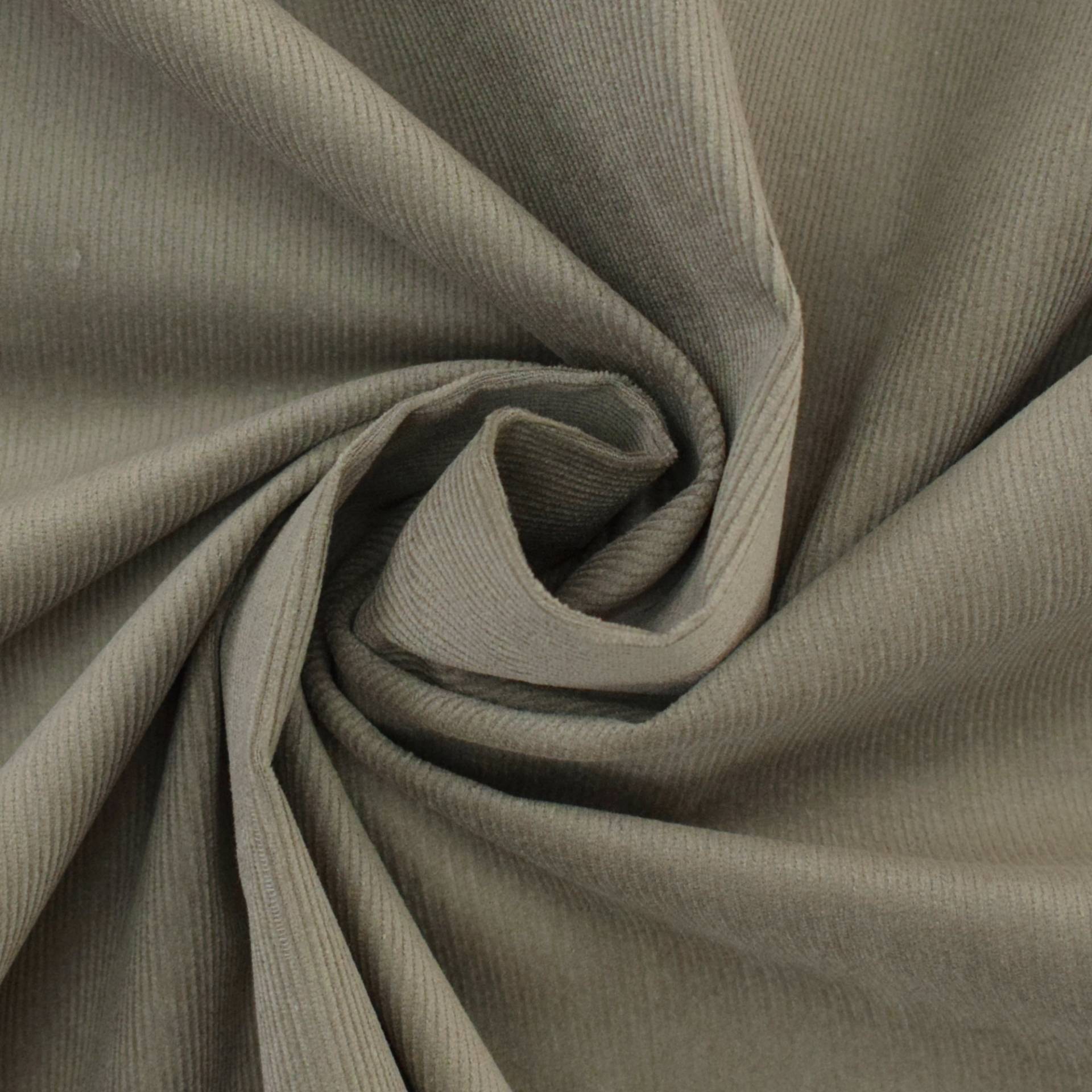 Stretch Feincord hellkhaki Stretch Feincord hellkhaki von Stoffe Hemmers
