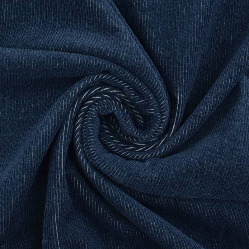 Stretch Jeanscord, dunkelblau von Stoffe Hemmers