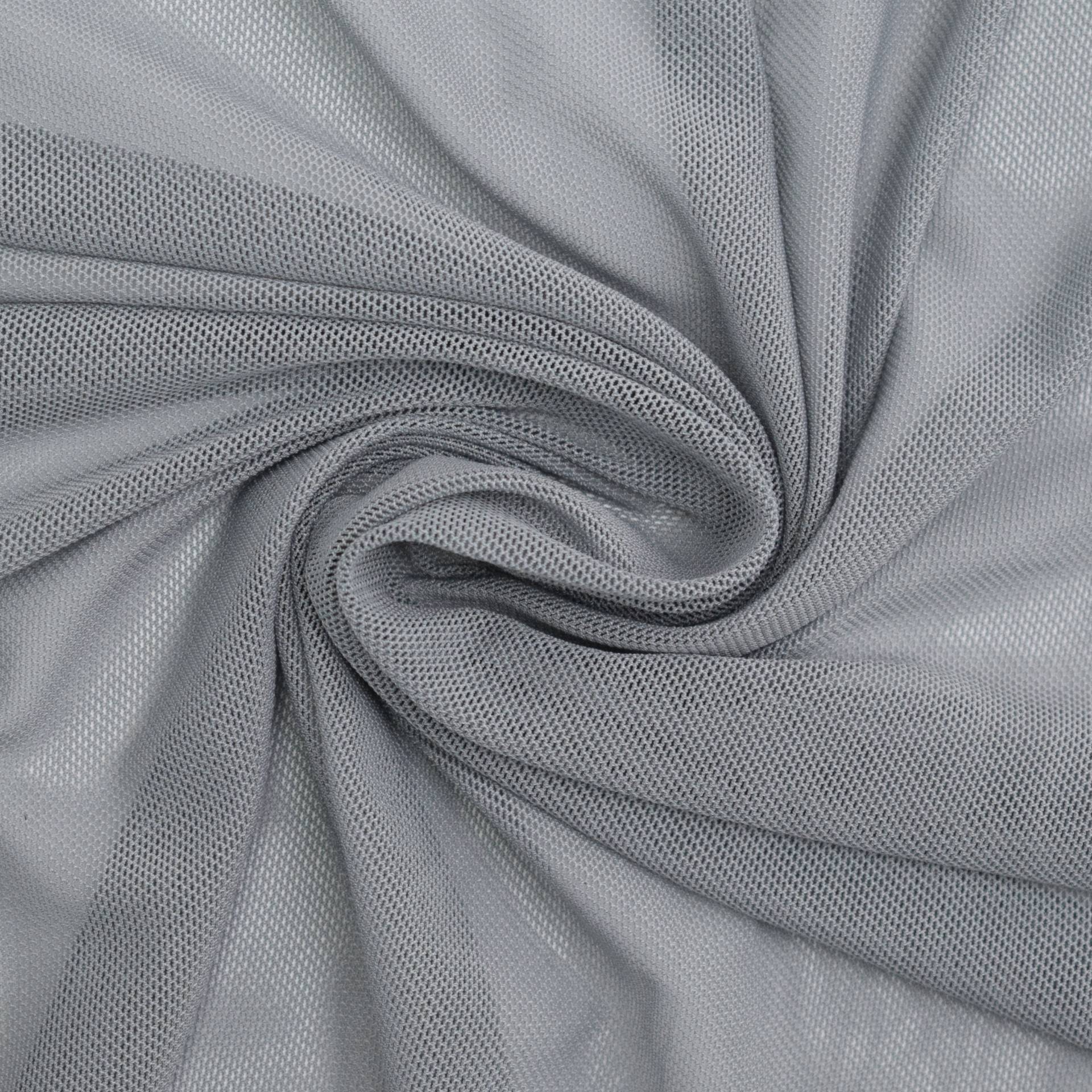 Stretch Soft Tüll, grau von Stoffe Hemmers