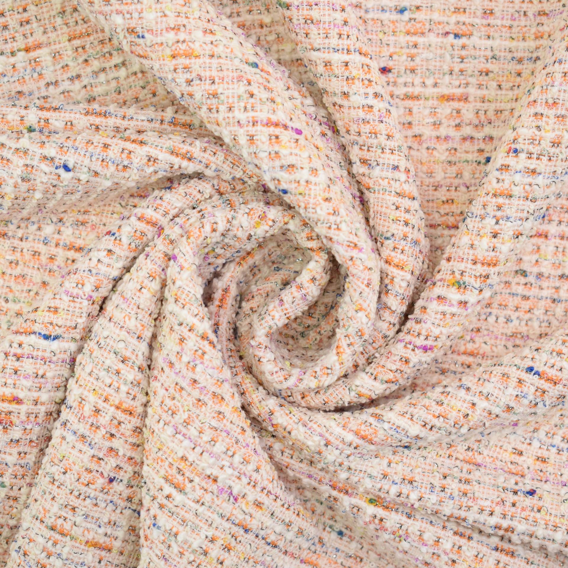 Stretch Tweed Sjanella, orange Stretch Tweed Sjanella, orange von Stoffe Hemmers