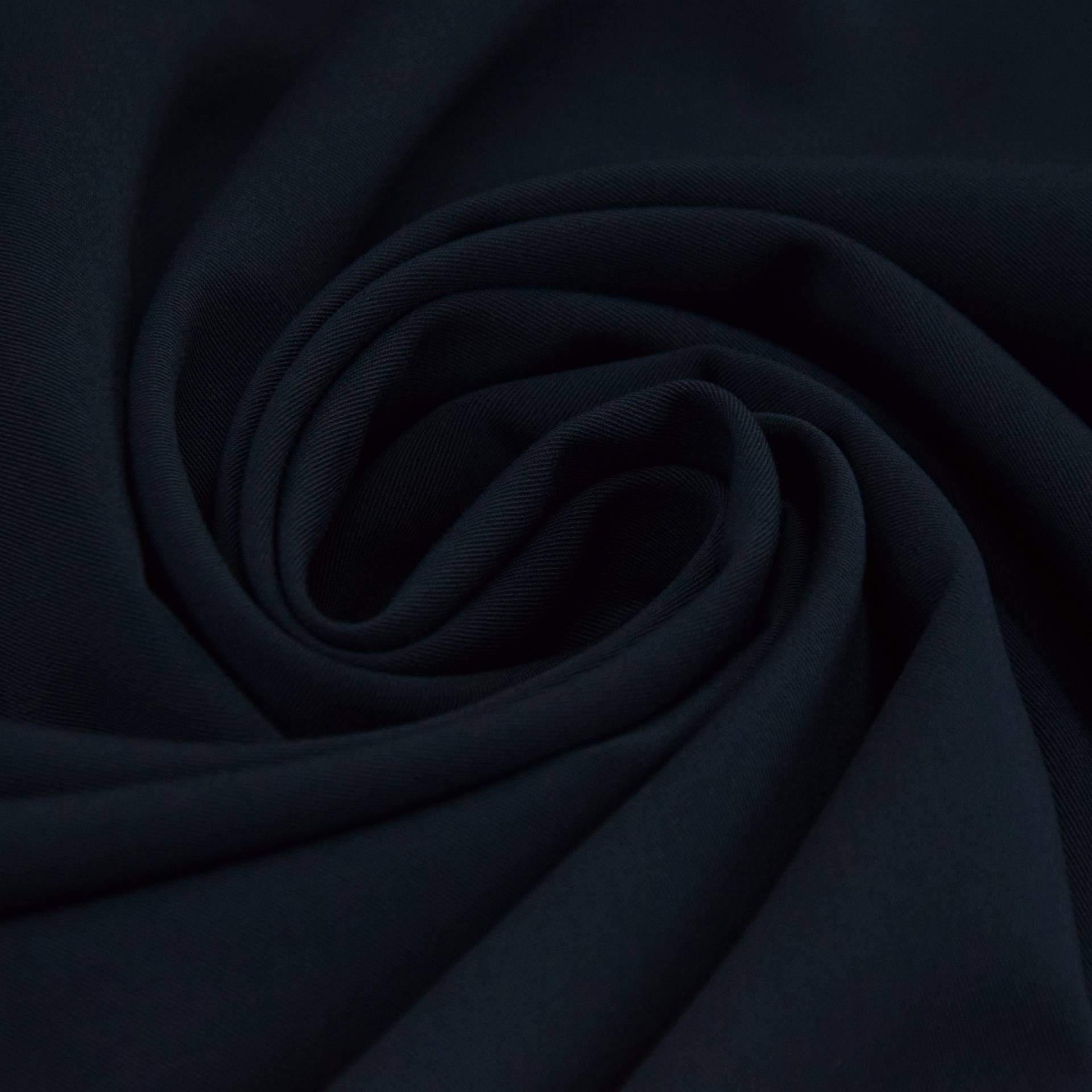 Stretch Twill, dunkelblau Stretch Twill, dunkelblau von Stoffe Hemmers