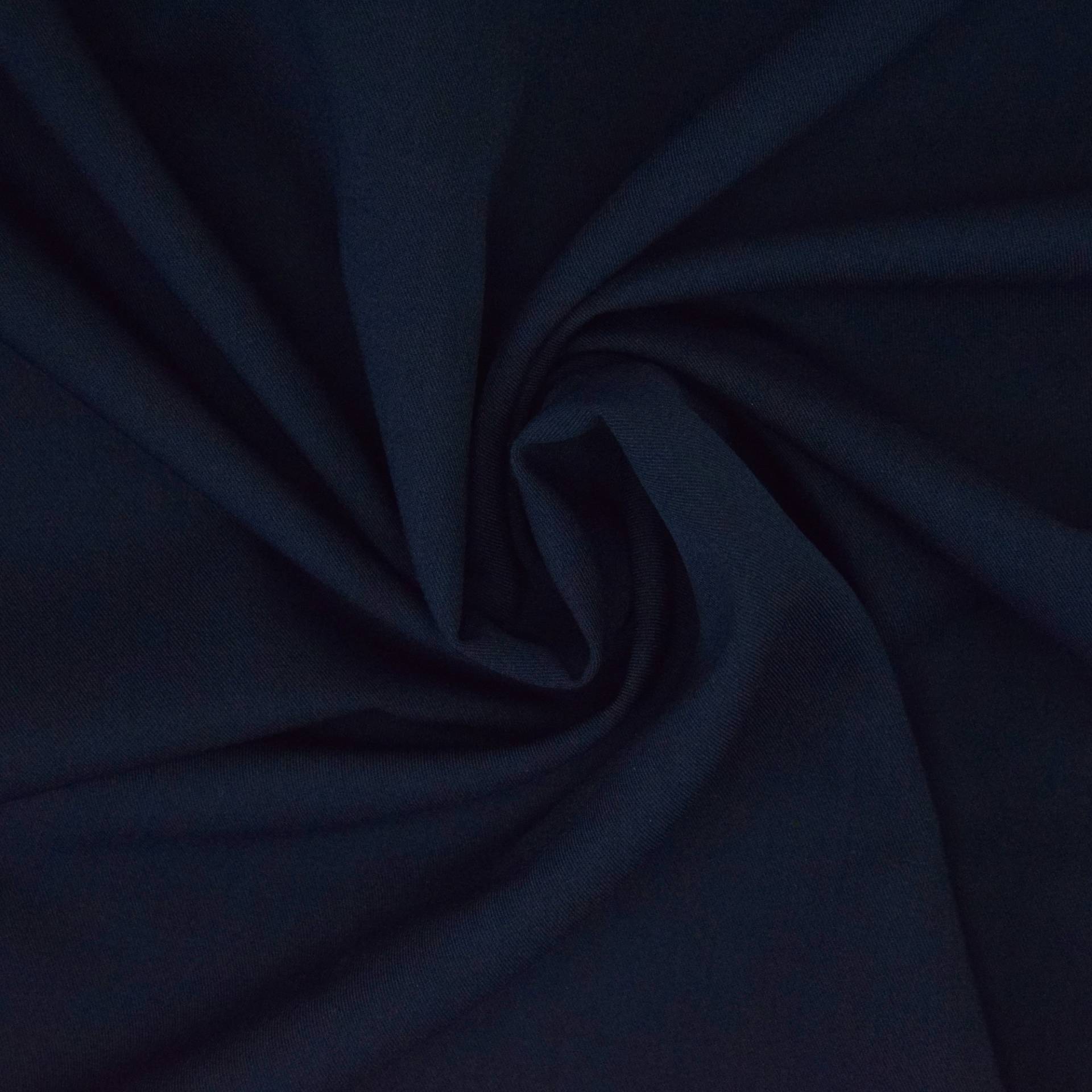 Stretch Twill, marine Stretch Twill, marine von Stoffe Hemmers