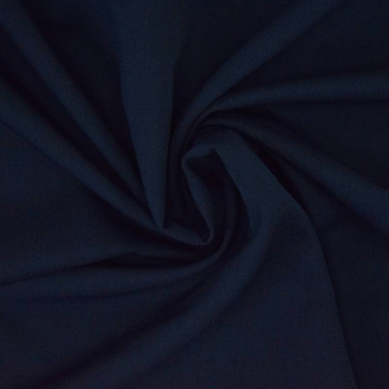 Stretch Twill, marine von Stoffe Hemmers