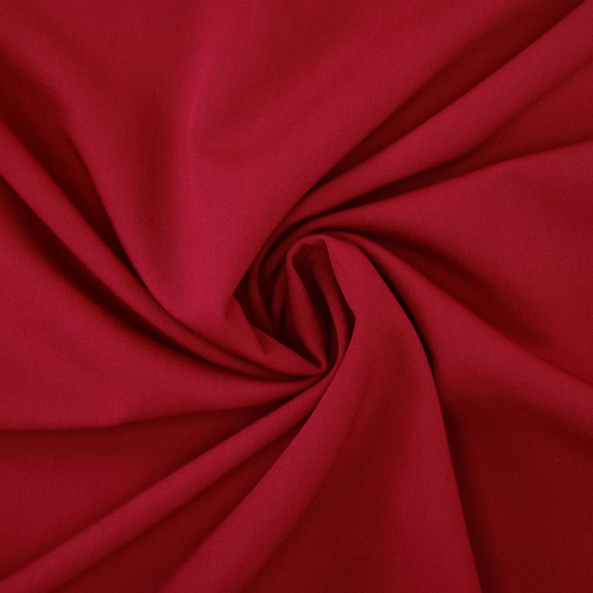 Stretch Twill, rot Stretch Twill, rot von Stoffe Hemmers