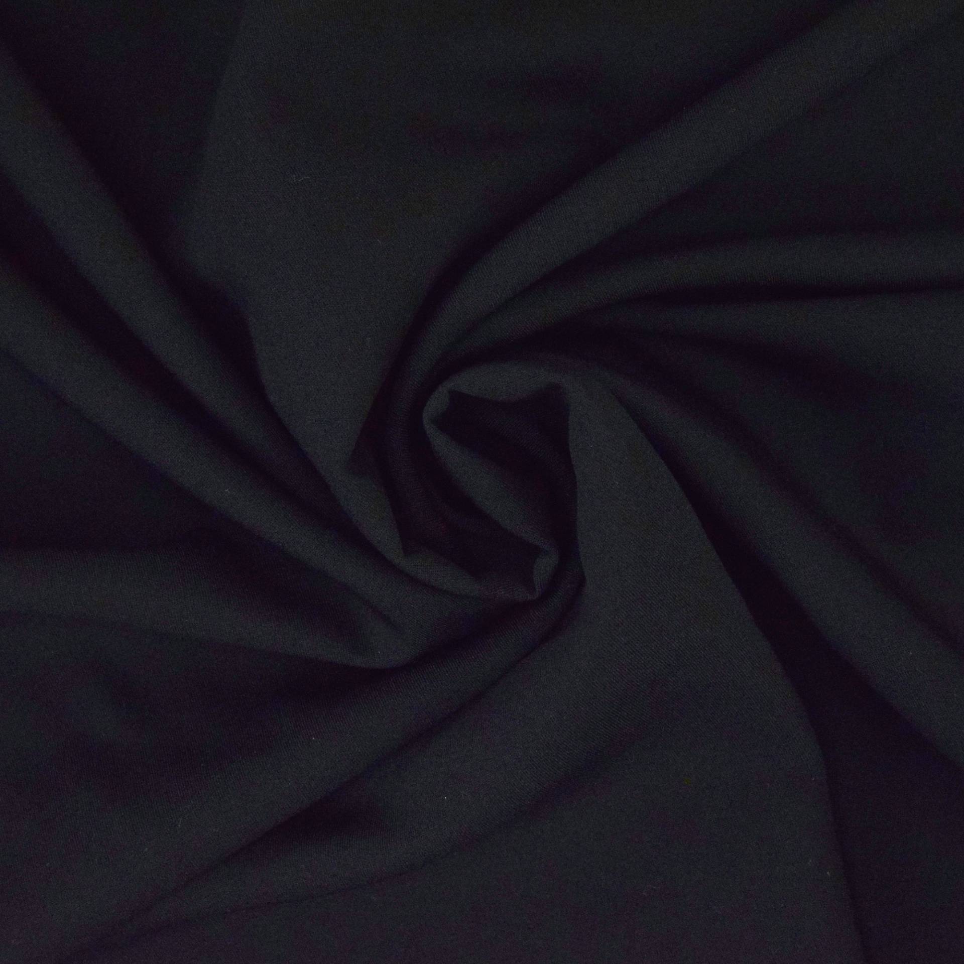 Stretch Twill, schwarz von Stoffe Hemmers