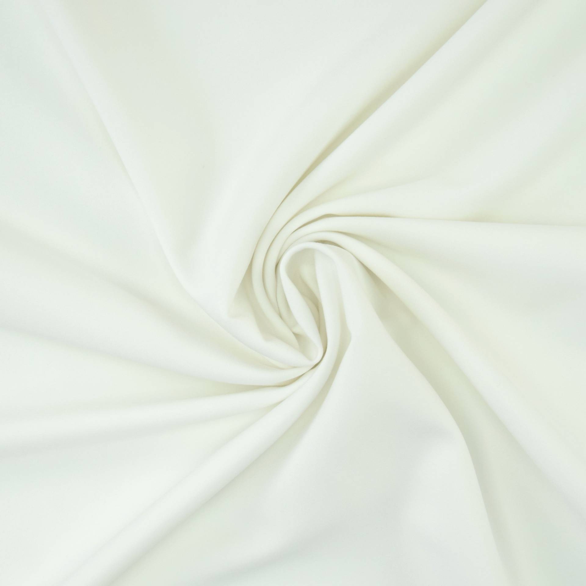 Stretch Twill, weiß Stretch Twill, weiß von Stoffe Hemmers