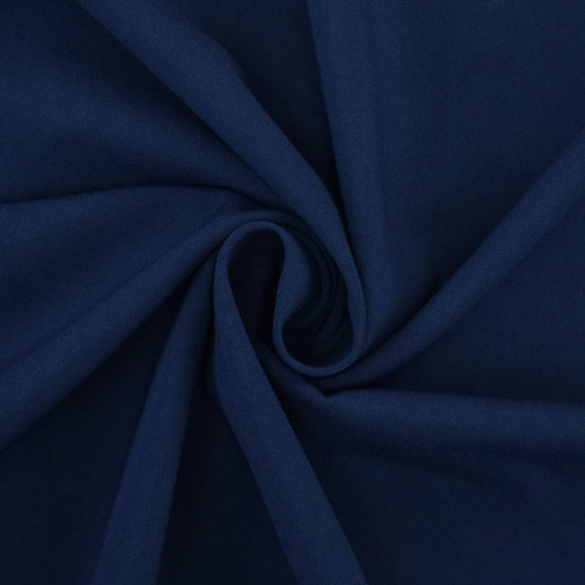 Stretch Viskose Popeline, dunkelblau Stretch Viskose Popeline, dunkelblau von Stoffe Hemmers