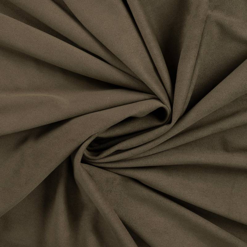 Suede Stretch uni, oliv Suede Stretch uni, oliv von Stoffe Hemmers