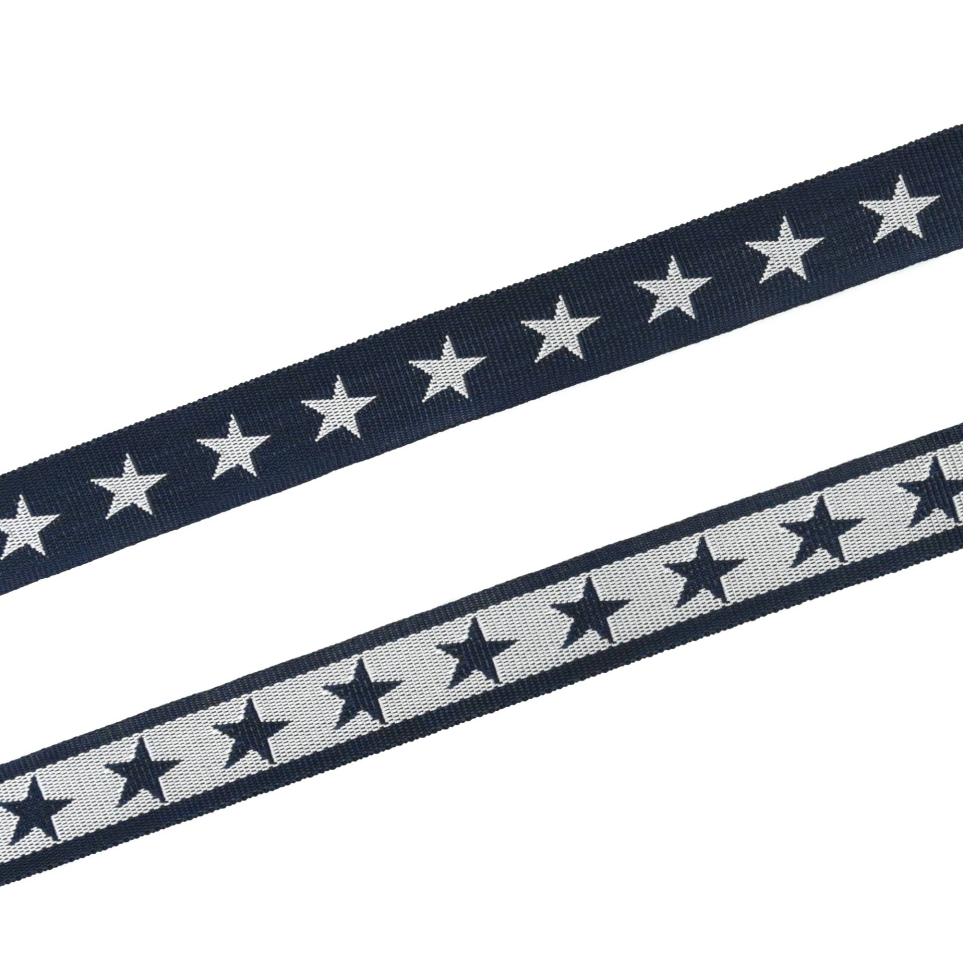 Taschengurtband Sterne, marine Taschengurtband Sterne, marine von Stoffe Hemmers