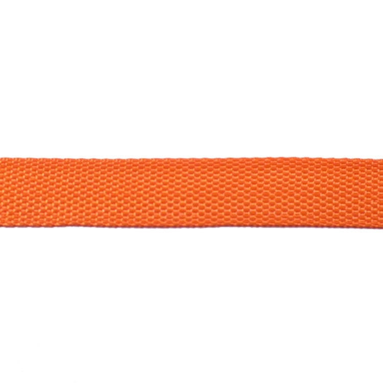 Taschengurtband orange 25 mm von Stoffe Hemmers