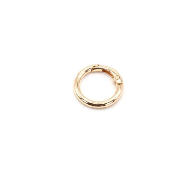 Taschenring 20mm goldfarbig von Stoffe Hemmers