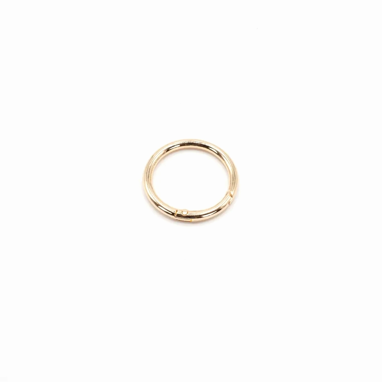 Taschenring 32mm goldfarbig von Stoffe Hemmers