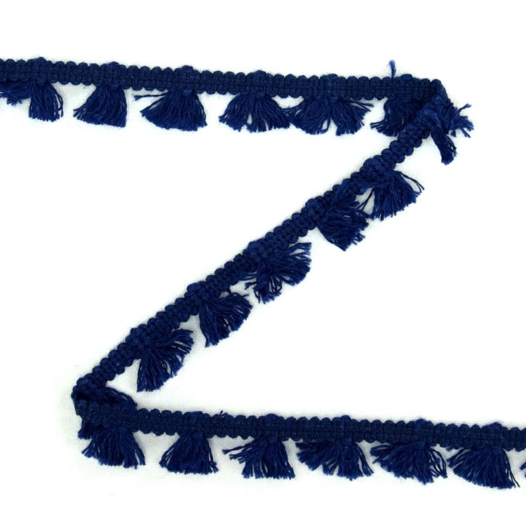 Tasselborte 15 mm, dunkelblau Tasselborte 15 mm, dunkelblau von Stoffe Hemmers