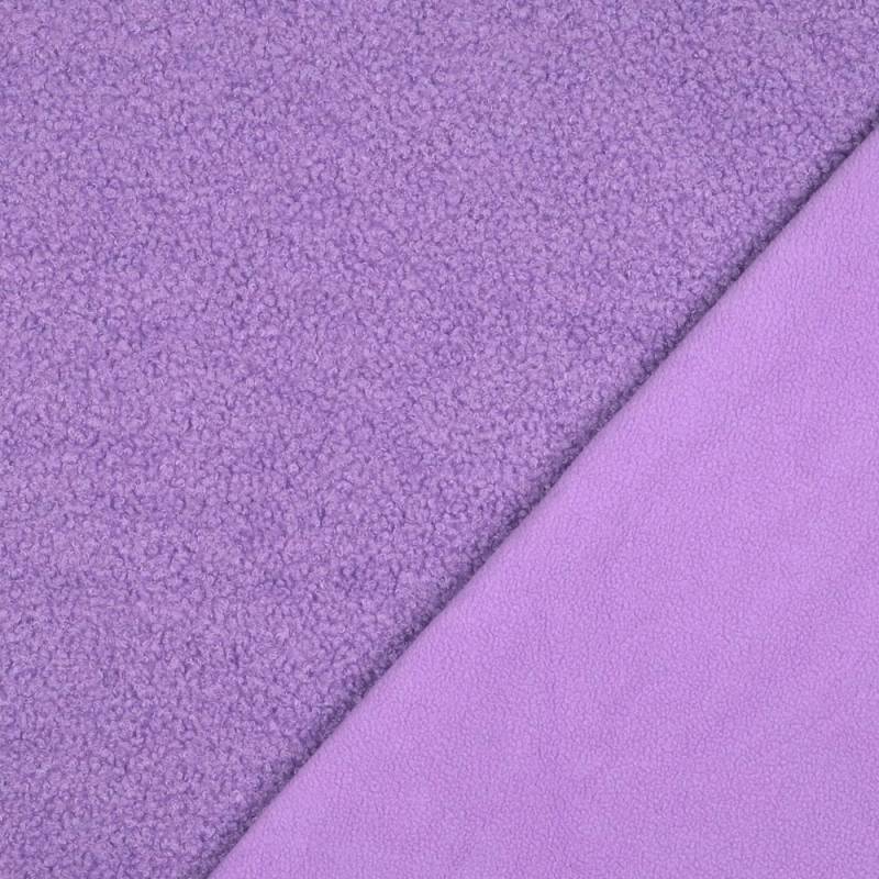 Teddyfleece Doubleface, flieder von Stoffe Hemmers