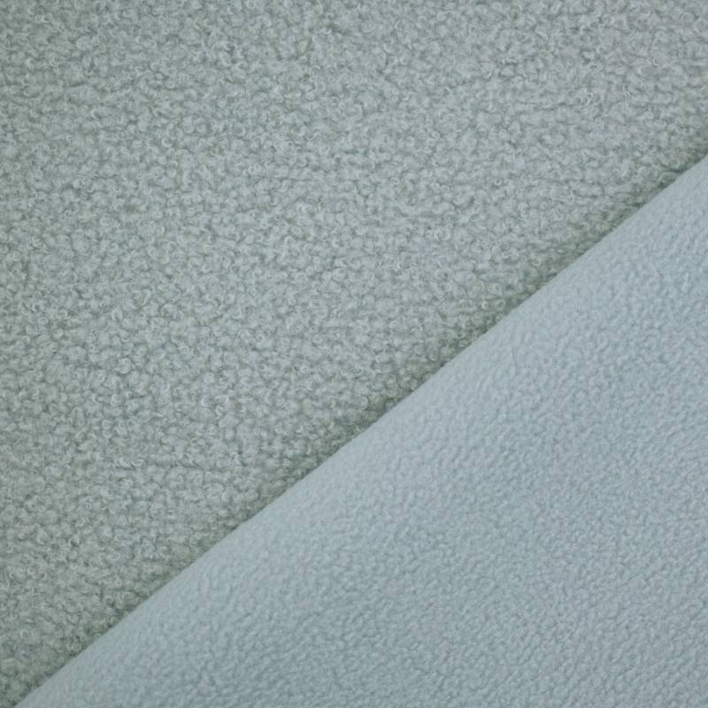 Teddyfleece Doubleface, graublau Teddyfleece Doubleface, graublau von Stoffe Hemmers